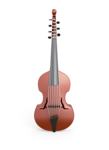 古典中提琴达莫尔前视图