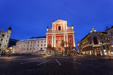 Franciscan Church and Preeren Square