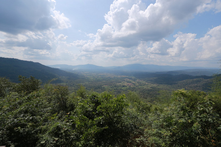 山脉和风景