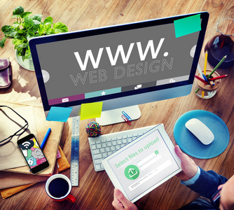Web 设计 Web Www 发展互联网媒体创意概念