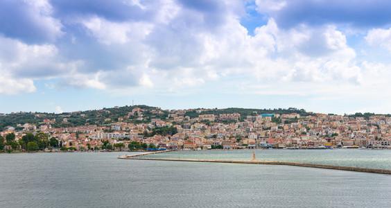 Argostoli 镇的看法