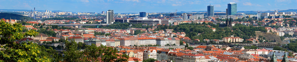 布拉格城市景观，捷克共和国