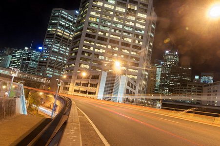 悉尼的夜景