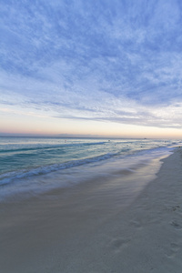 加勒比海滩落日