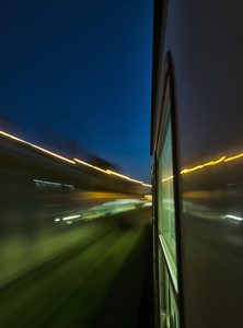 列车的速度视图