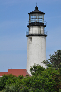 科德角，马萨诸塞州的高地灯塔 Cape Cod 光