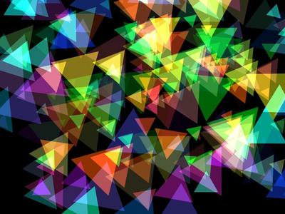 三角形抽象背景