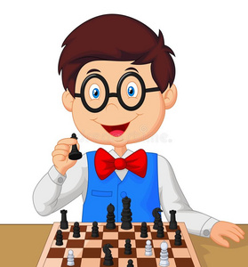 下象棋的领导者图片