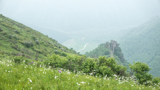 中国河北龙登山野营的意见