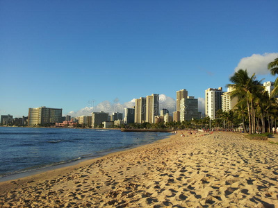 夏威夷海滩