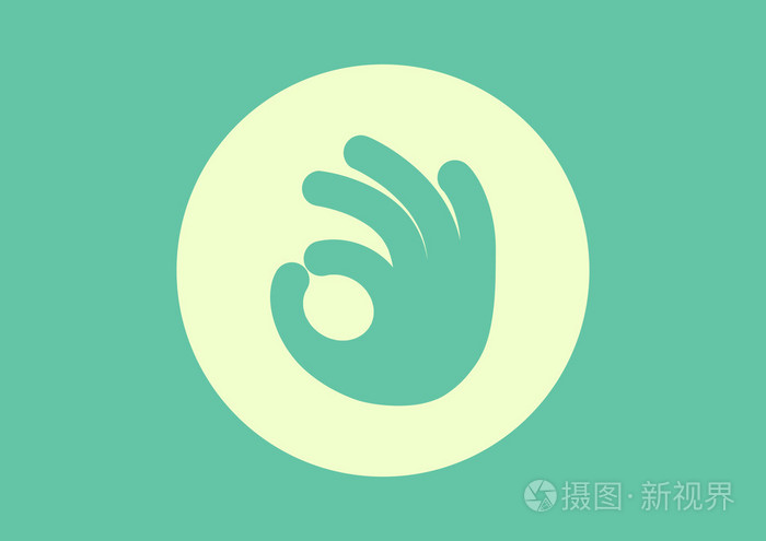 ok手势web图标