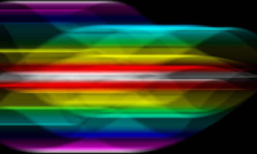 七彩的虹灯的抽象背景
