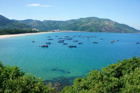 越南景观海滩山地生态旅游