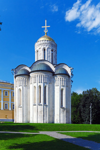 大教堂的圣德默特琉 十二 c. Vladimir，俄罗斯