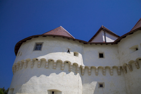 在克罗地亚的中世纪城堡