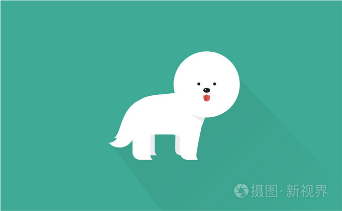 比熊犬图标