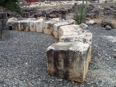 迦百农在以色列的废墟