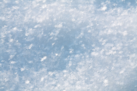 抽象的蓝色冬天雪背景