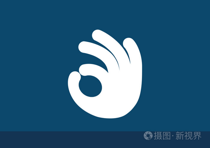 ok 手势 web 图标