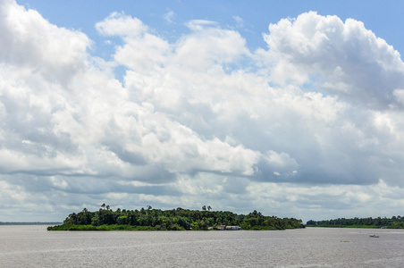 巴西亚马逊河上的岛屿