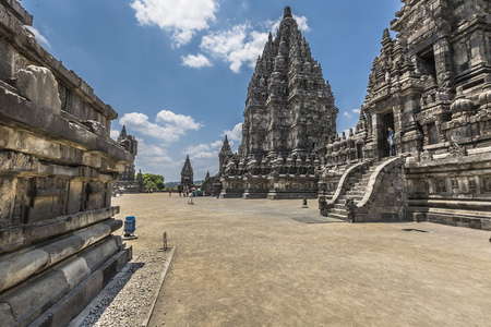 普兰巴南神庙印度尼西亚爪哇岛日惹附近