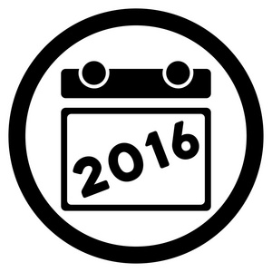 2016 日历图标