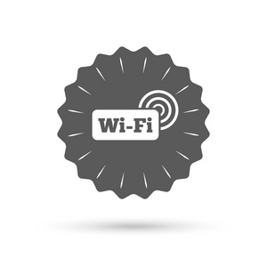 免费 wifi 上网标志