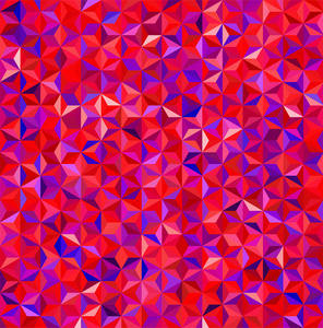 抽象背景组成的小的粉红色 紫色 蓝色三角形，矢量图