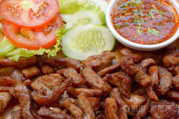 油炸猪肉干猪肉