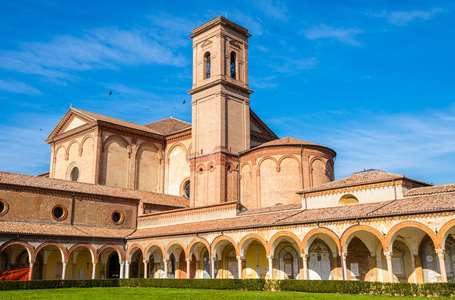 圣克里斯托福罗 alla 修道院教堂在费拉拉意大利
