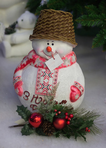 圣诞装饰, 雪人新年快乐