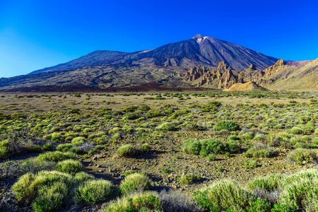 特内里费岛的泰德火山景观