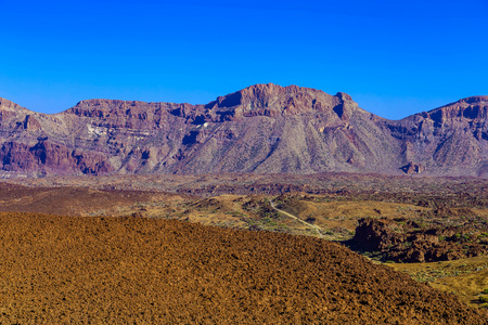 在西班牙特内里费岛上的山