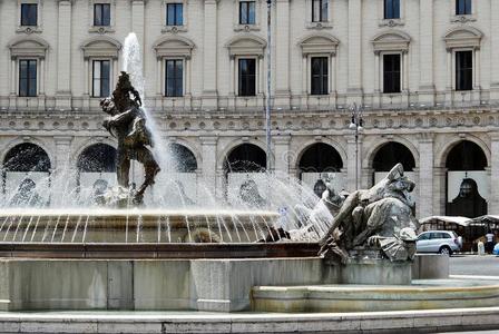 2014年6月1日罗马城市广场景观