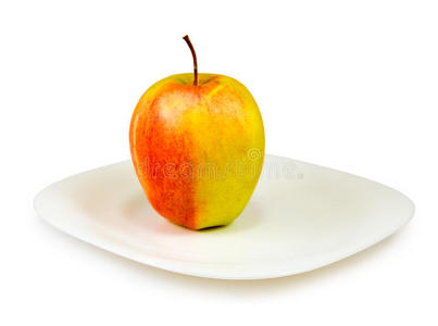 盘子里的苹果