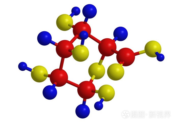 葡萄糖醛酸分子的结构