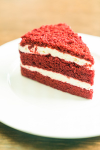 美味的红丝绒蛋糕