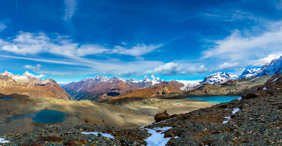 瑞士阿尔卑斯山风景