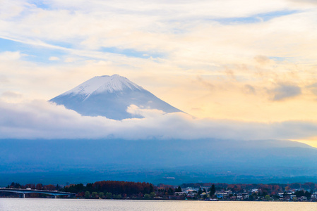 富士山的美景