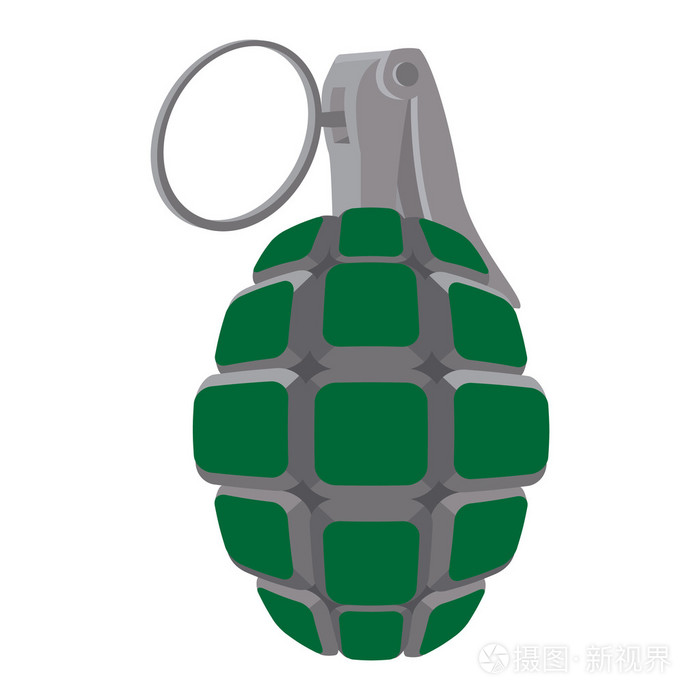 手手榴弹卡通图标