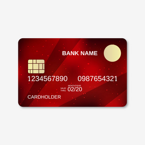 银行卡，信用卡设计模板
