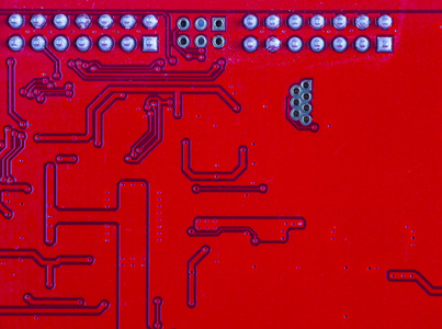 计算机主板的电路板背景