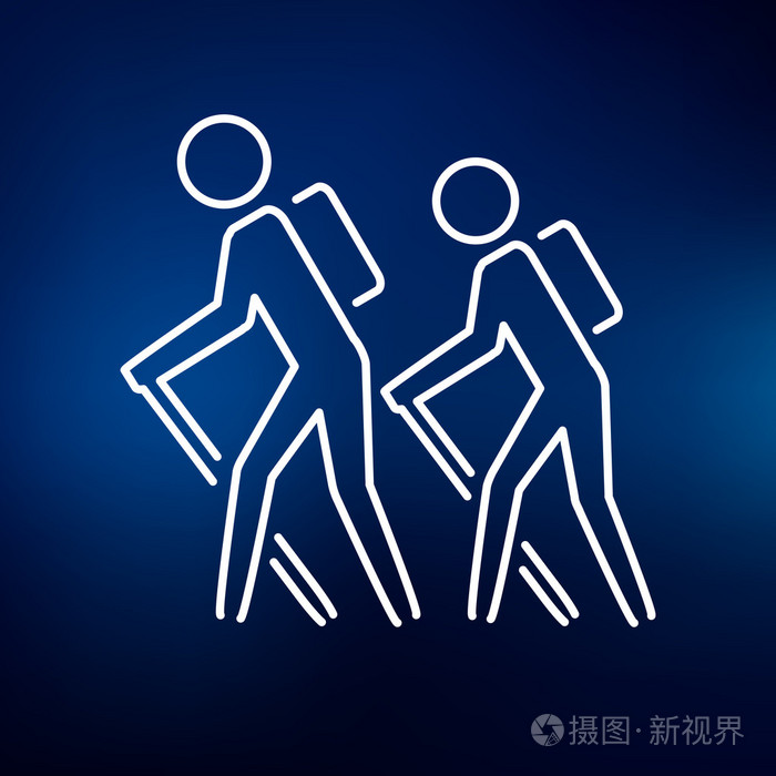 远足径标志