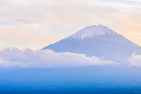 富士山的美景