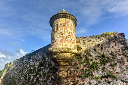 古城墙的波多黎各 San Juan