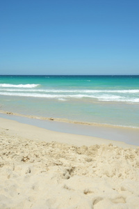 华丽的澳大利亚阳光海滩，在夏天