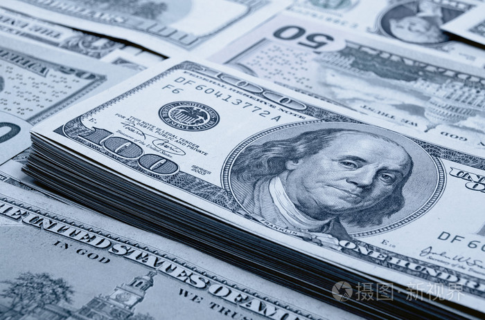 我们美元的现金
