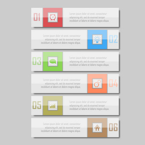 信息图表矢量图。可以用于工作流布局 图表 数字选项 web 设计