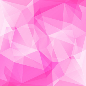 粉红色的抽象多边形背景