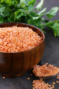 天然有机红扁豆来代替健康的食物